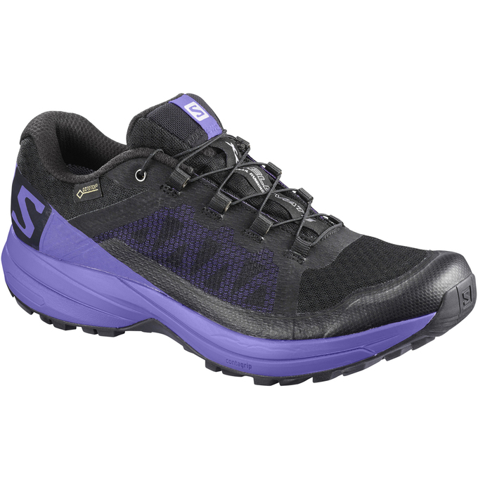 Salomon XA ELEVATE GTX® W Zapatillas Trail Running Mujer - Negras / Azules - Colombia (62790-OLET)